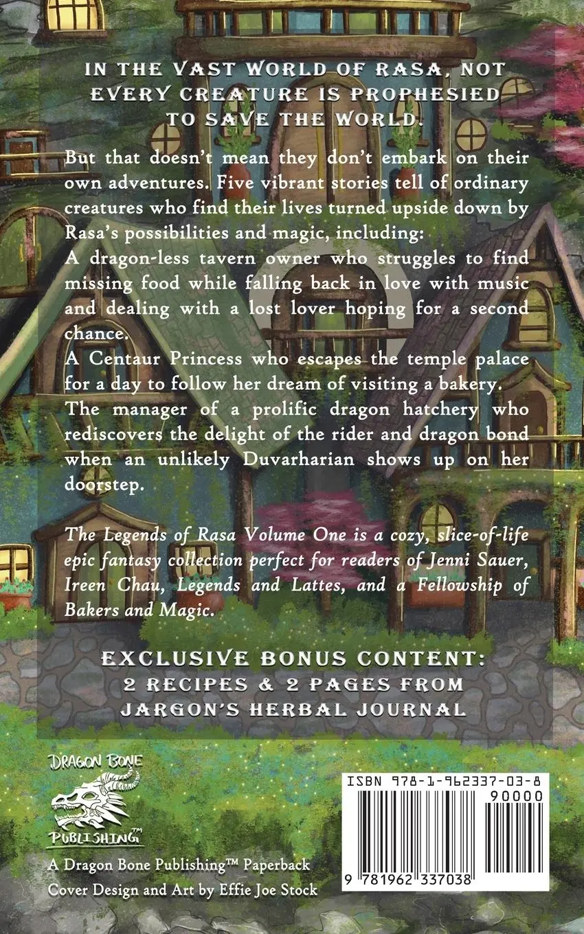Rückseite: 9781962337038 | The Legends of Rasa, Vol. I | Effie Joe Stock | Taschenbuch | Englisch