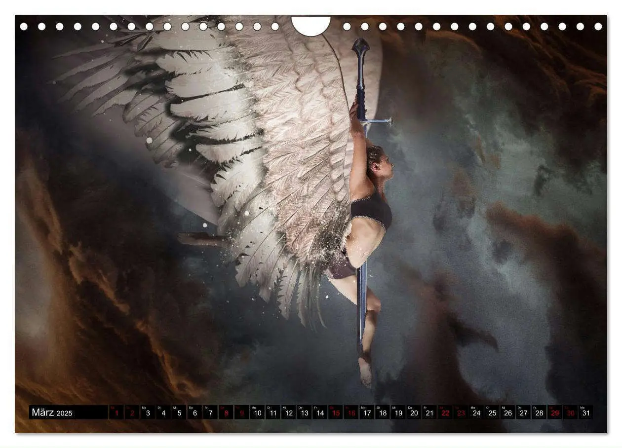 Bild: 9783435387038 | Pole Dance Engel (Wandkalender 2025 DIN A4 quer), CALVENDO...