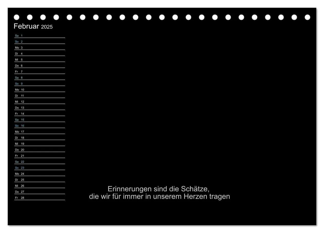 Bild: 9783457167038 | Mein Persönlicher Kalender (Tischkalender 2025 DIN A5 quer),...