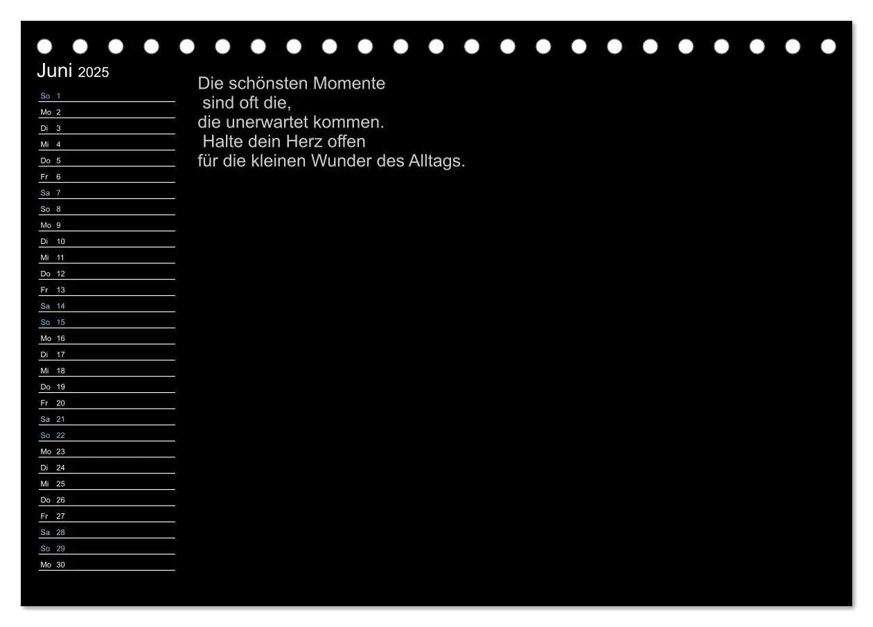 Bild: 9783457167038 | Mein Persönlicher Kalender (Tischkalender 2025 DIN A5 quer),...
