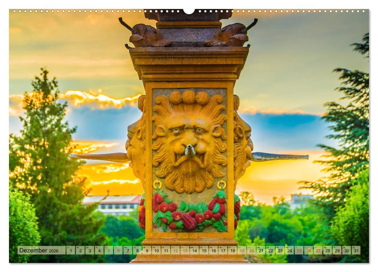Bild: 9783457787038 | Leonberg - Altstadt in Abendstimmung (Wandkalender 2026 DIN A2...