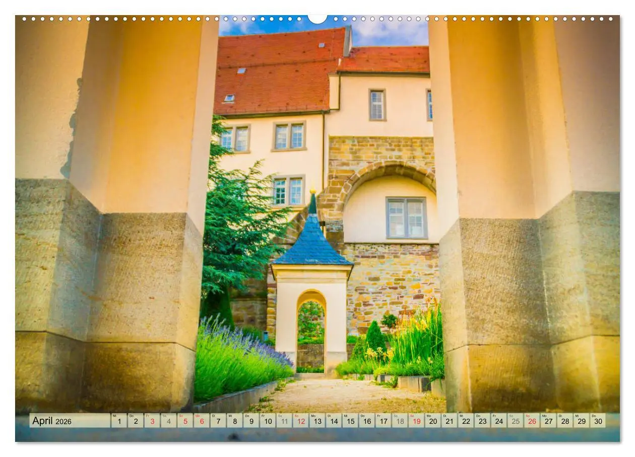Bild: 9783457787038 | Leonberg - Altstadt in Abendstimmung (Wandkalender 2026 DIN A2...