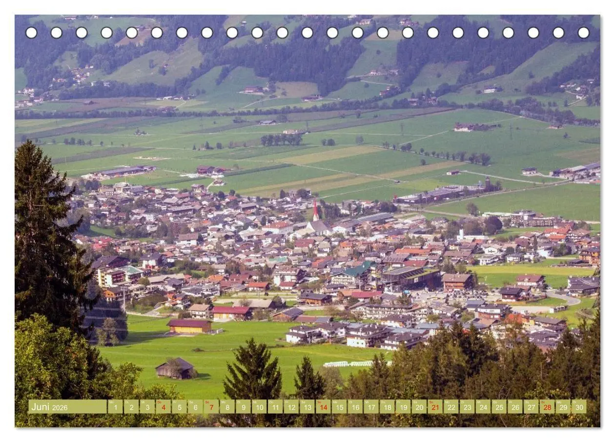 Bild: 9783516707038 | Ein Herz für das Zillertal (Tischkalender 2026 DIN A5 quer),...