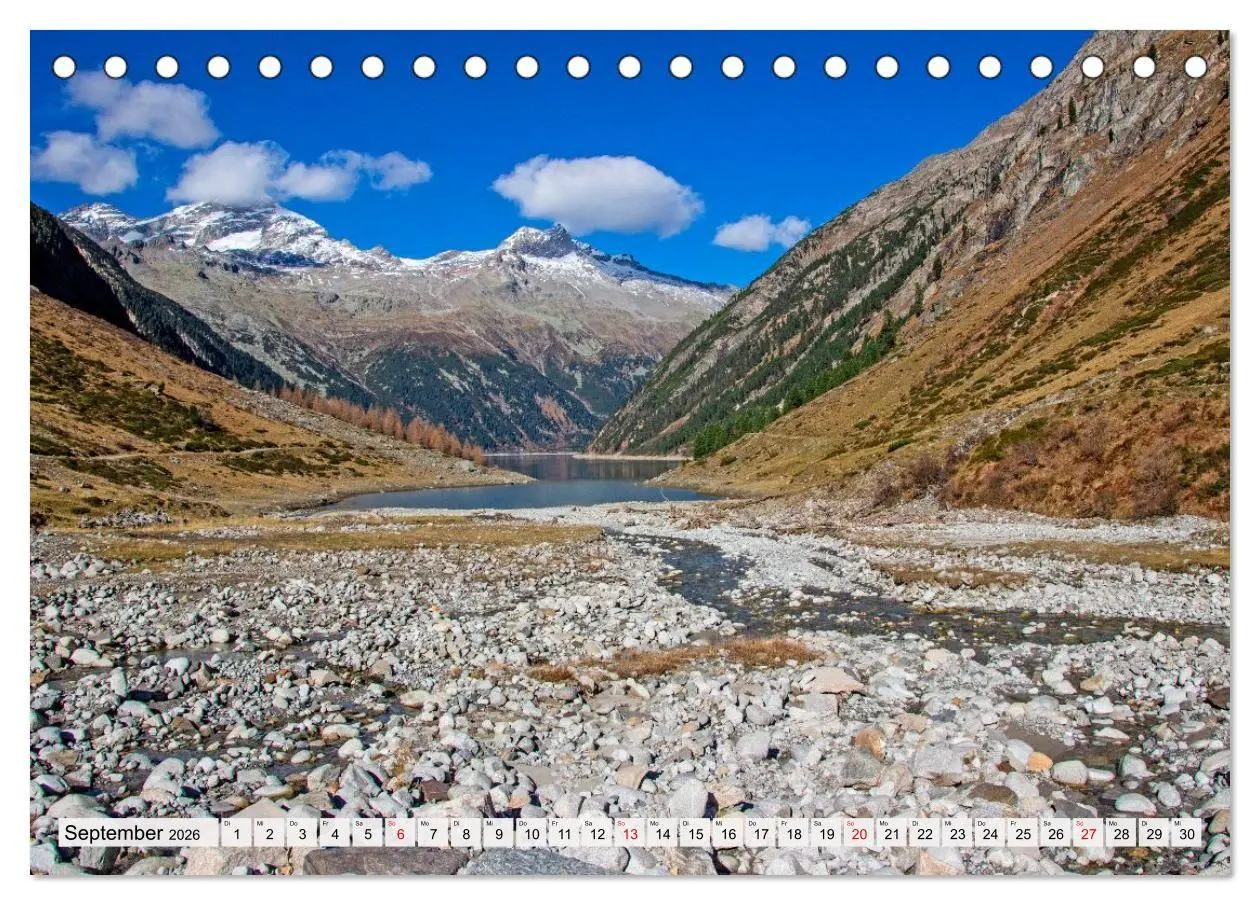 Bild: 9783516707038 | Ein Herz für das Zillertal (Tischkalender 2026 DIN A5 quer),...