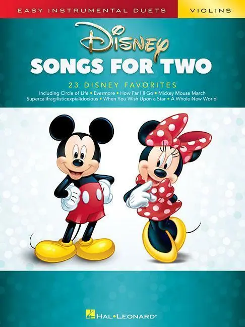 Cover: 9781540037138 | Disney Songs for Two Violins | Easy Instrumental Duets | Corporation