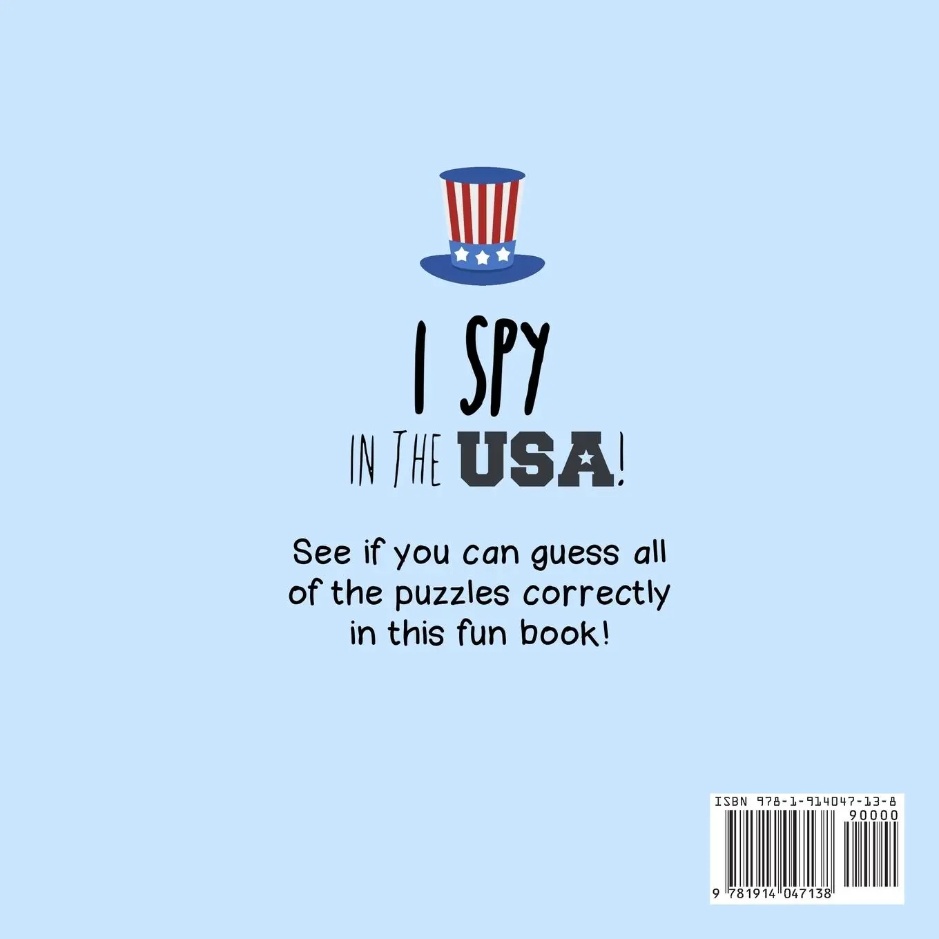 Rückseite: 9781914047138 | I Spy - In The USA! | A Fun Guessing Game for 3-5 Year Olds | Books