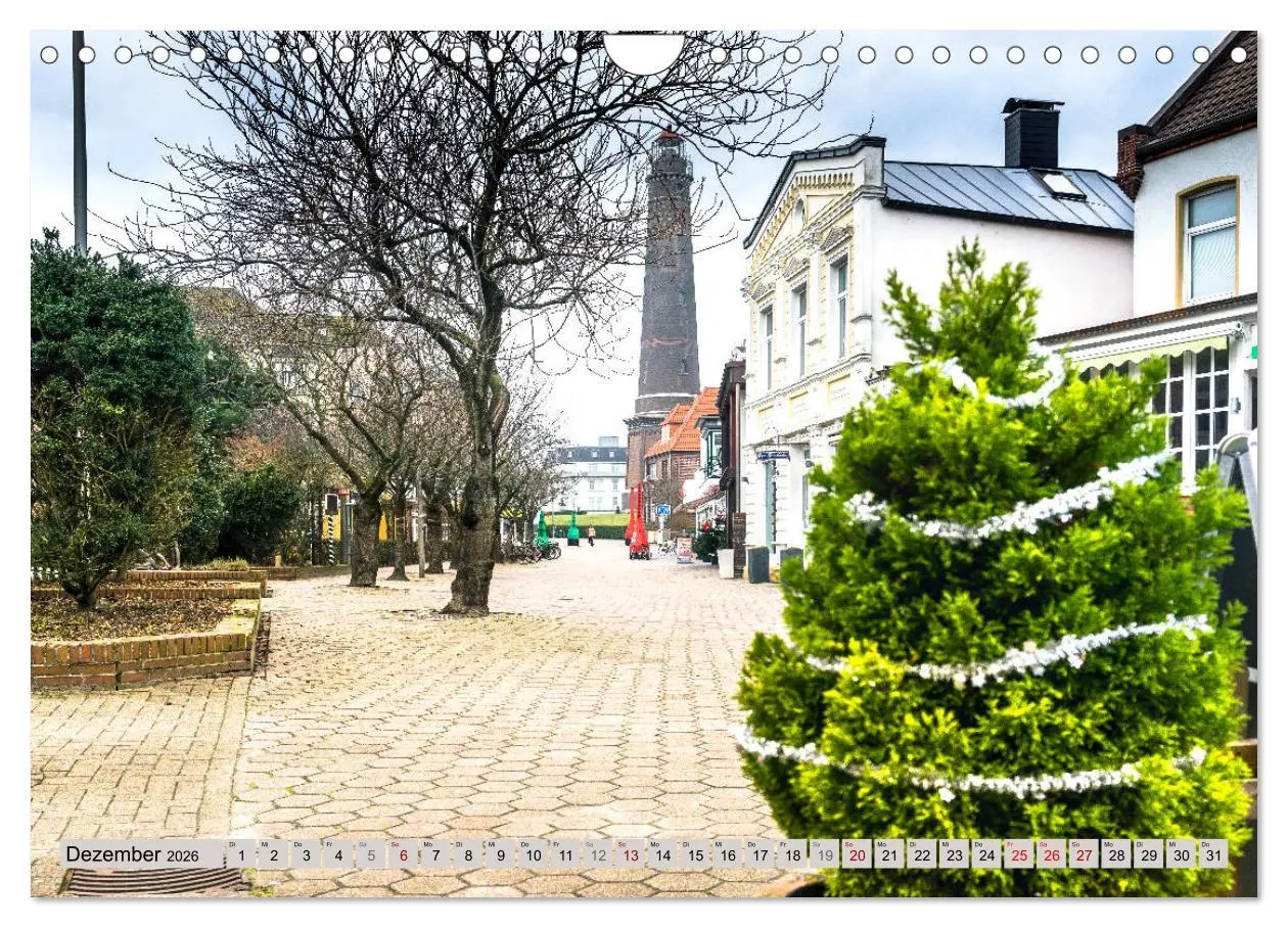 Bild: 9783457847138 | BORKUM Trauminsel in der Nordsee (Wandkalender 2026 DIN A4 quer),...