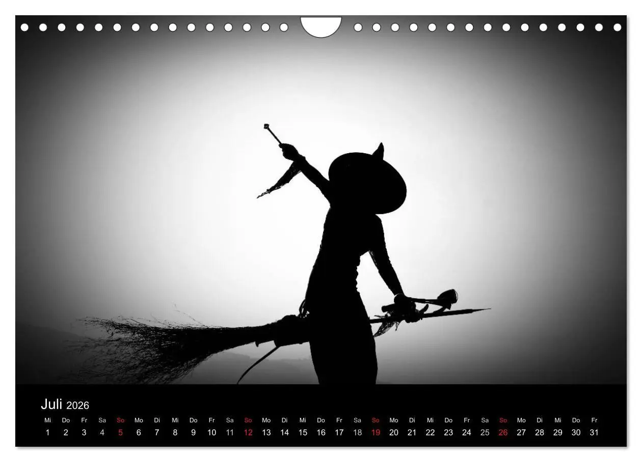 Bild: 9783516177138 | Hexen (Wandkalender 2026 DIN A4 quer), CALVENDO Monatskalender | 2026