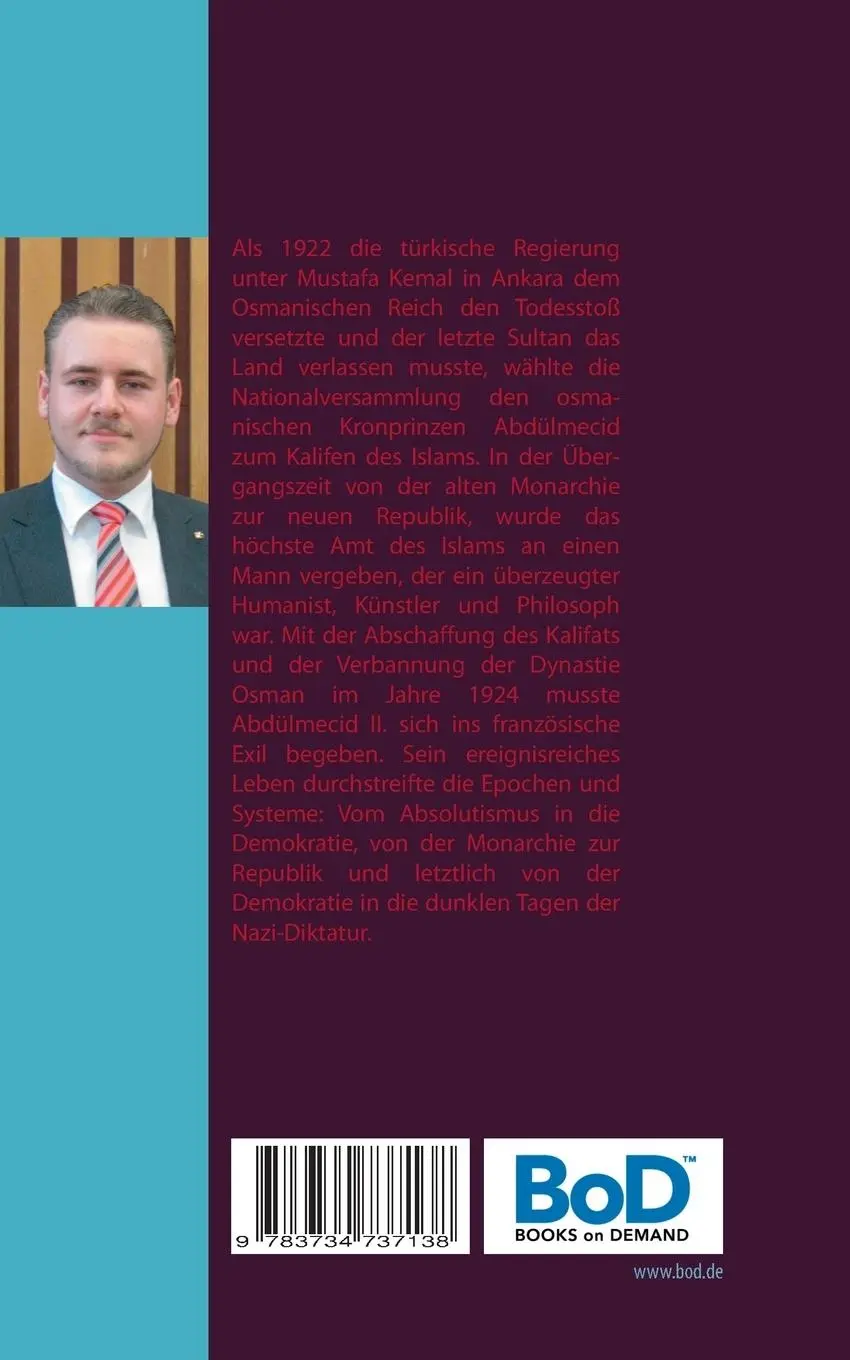 Rückseite: 9783734737138 | Abdülmecid II. | Der letzte Kalif des Islams | Rasim Marz | Buch