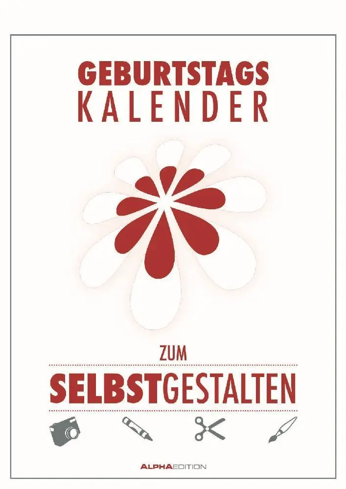 Cover: 9783840737138 | Geburtstagskalender zum Selbstgestalten | Kalender | 28 S.