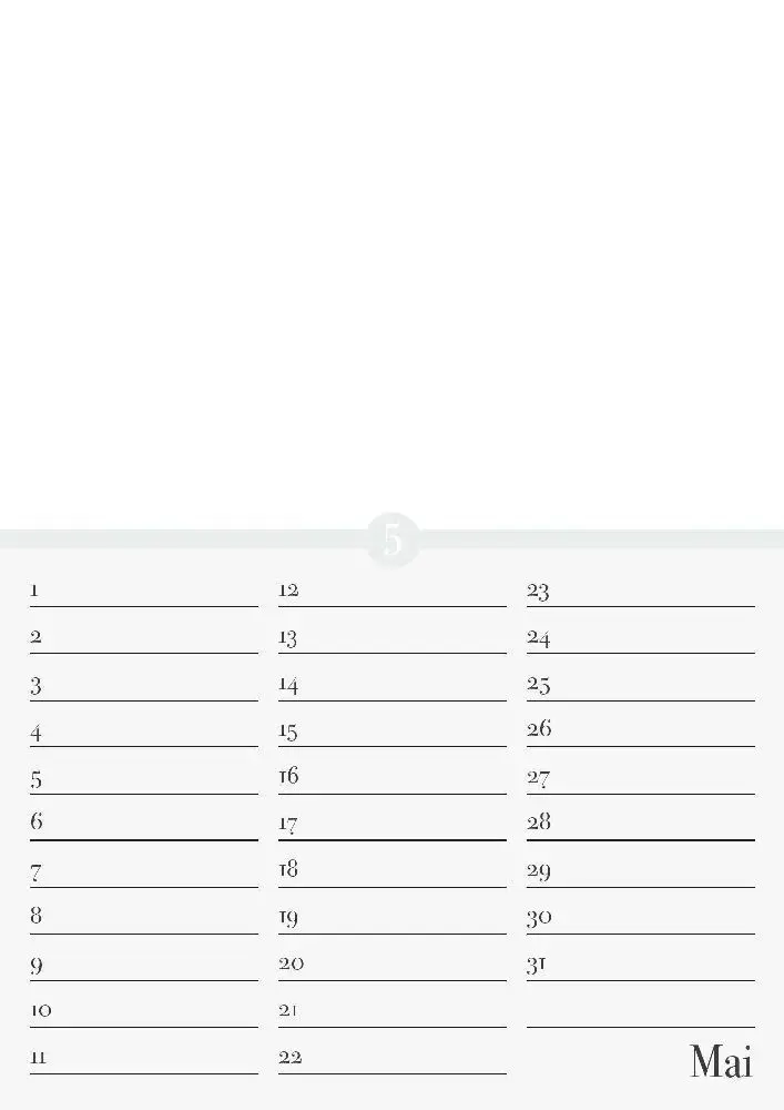 Bild: 9783840737138 | Geburtstagskalender zum Selbstgestalten | Kalender | 28 S.