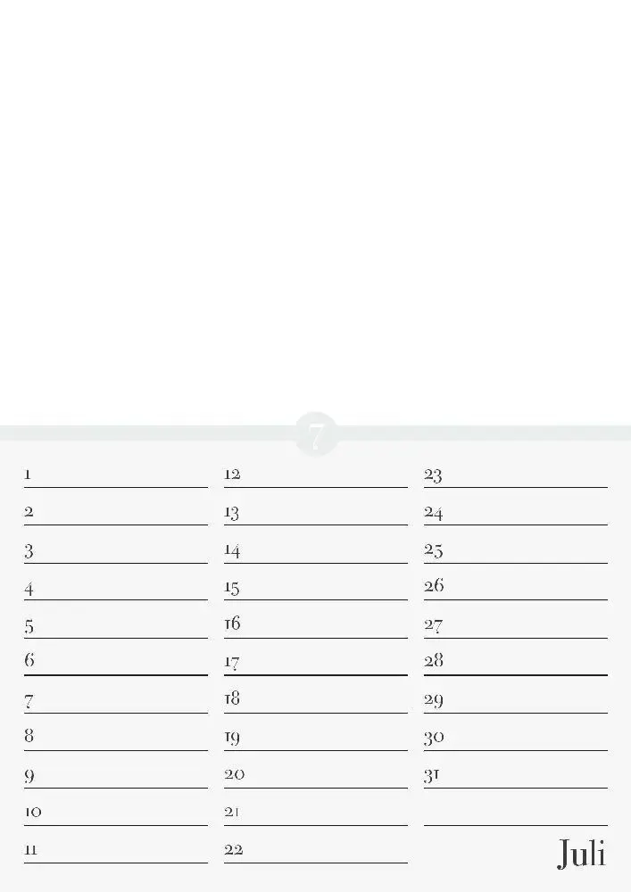Bild: 9783840737138 | Geburtstagskalender zum Selbstgestalten | Kalender | 28 S.