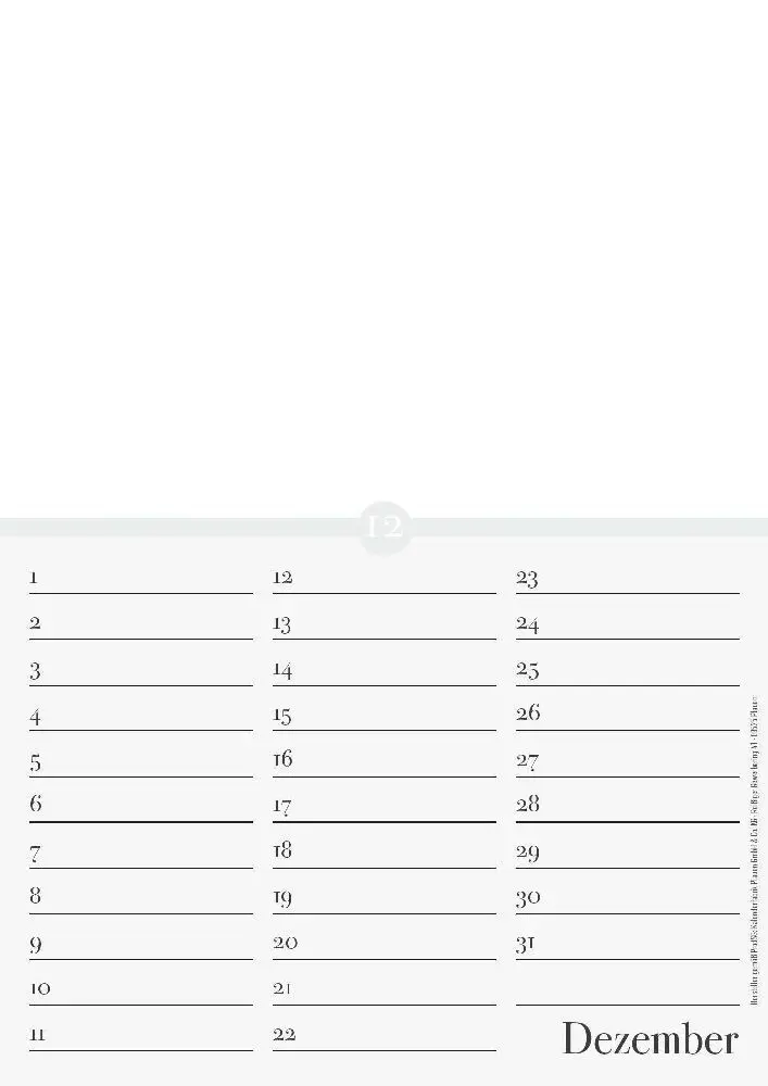 Bild: 9783840737138 | Geburtstagskalender zum Selbstgestalten | Kalender | 28 S.