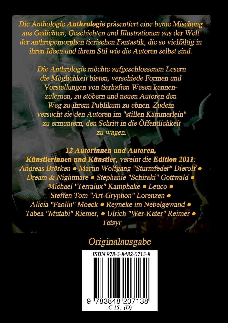 Rückseite: 9783848207138 | Anthrologie | Edition 2011 | Stephan Kanthak | Taschenbuch | 272 S.