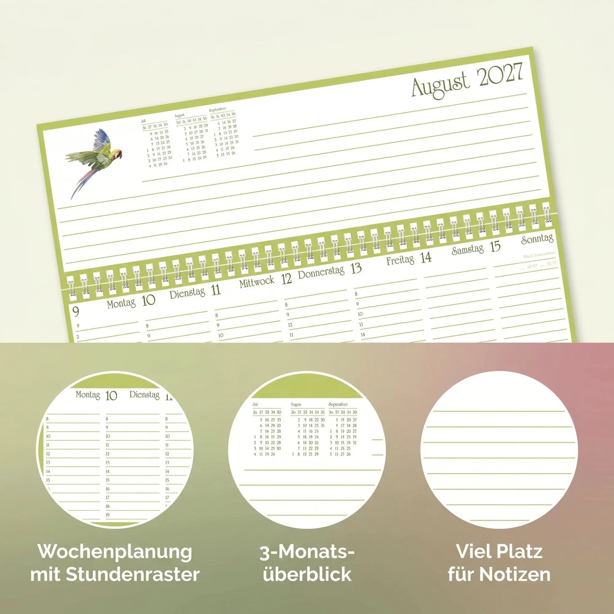Bild: 4069095017238 | Naturzauber Tischquerkalender 2027 | Neumann Verlage GmbH &amp; Co KG