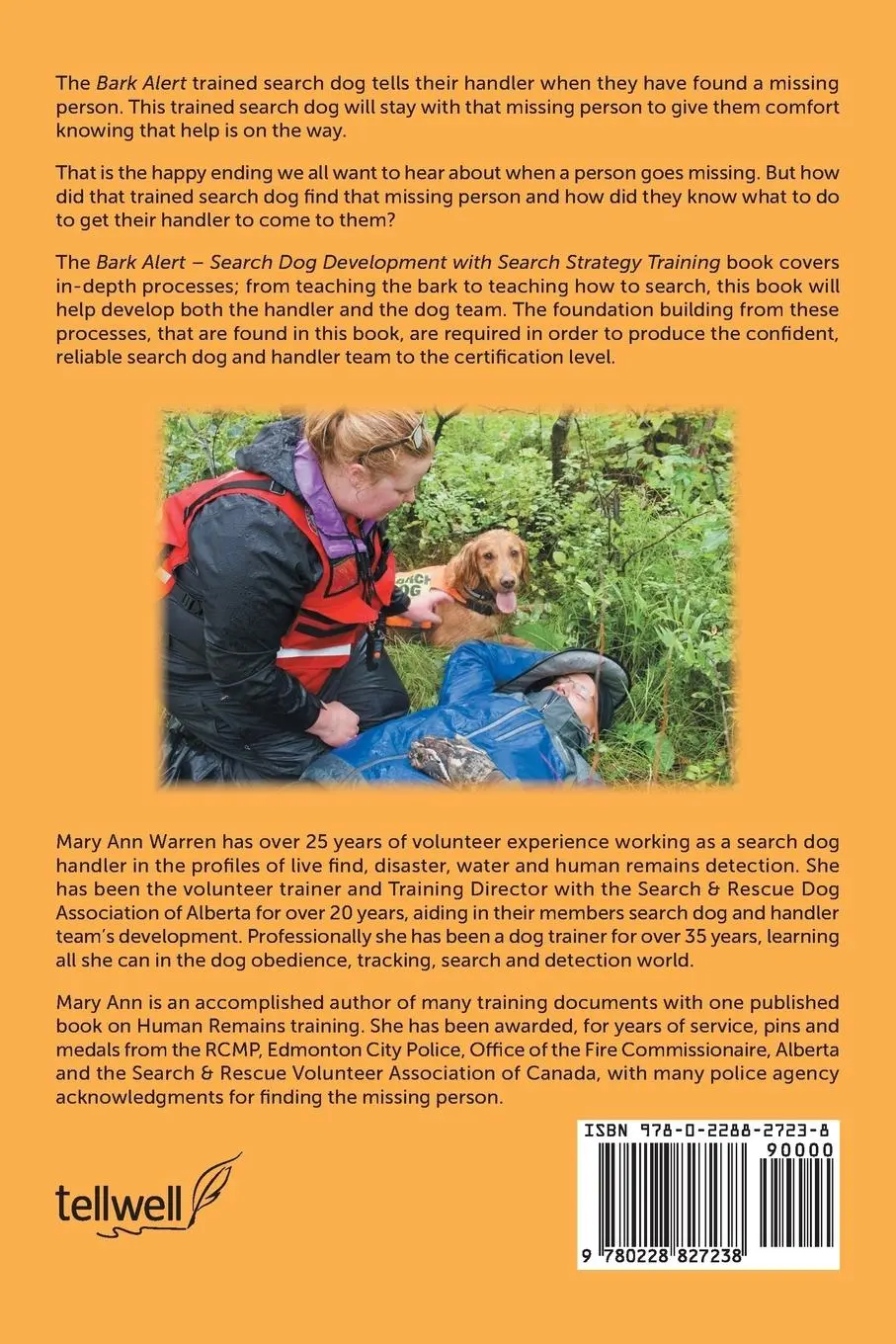 Rückseite: 9780228827238 | Bark Alert | Search Dog Development With Search Strategy Training