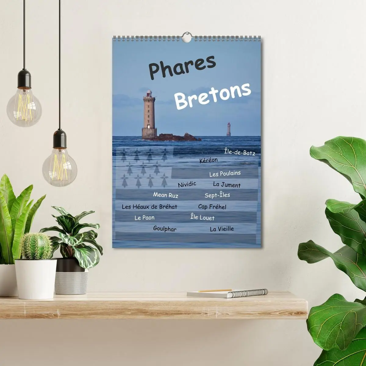 Bild: 9783594217238 | Phares Bretons (Wandkalender 2027 DIN A3 hoch), CALVENDO...