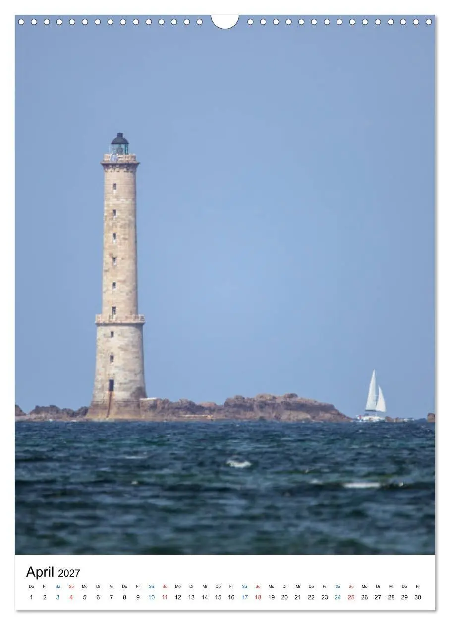 Bild: 9783594217238 | Phares Bretons (Wandkalender 2027 DIN A3 hoch), CALVENDO...