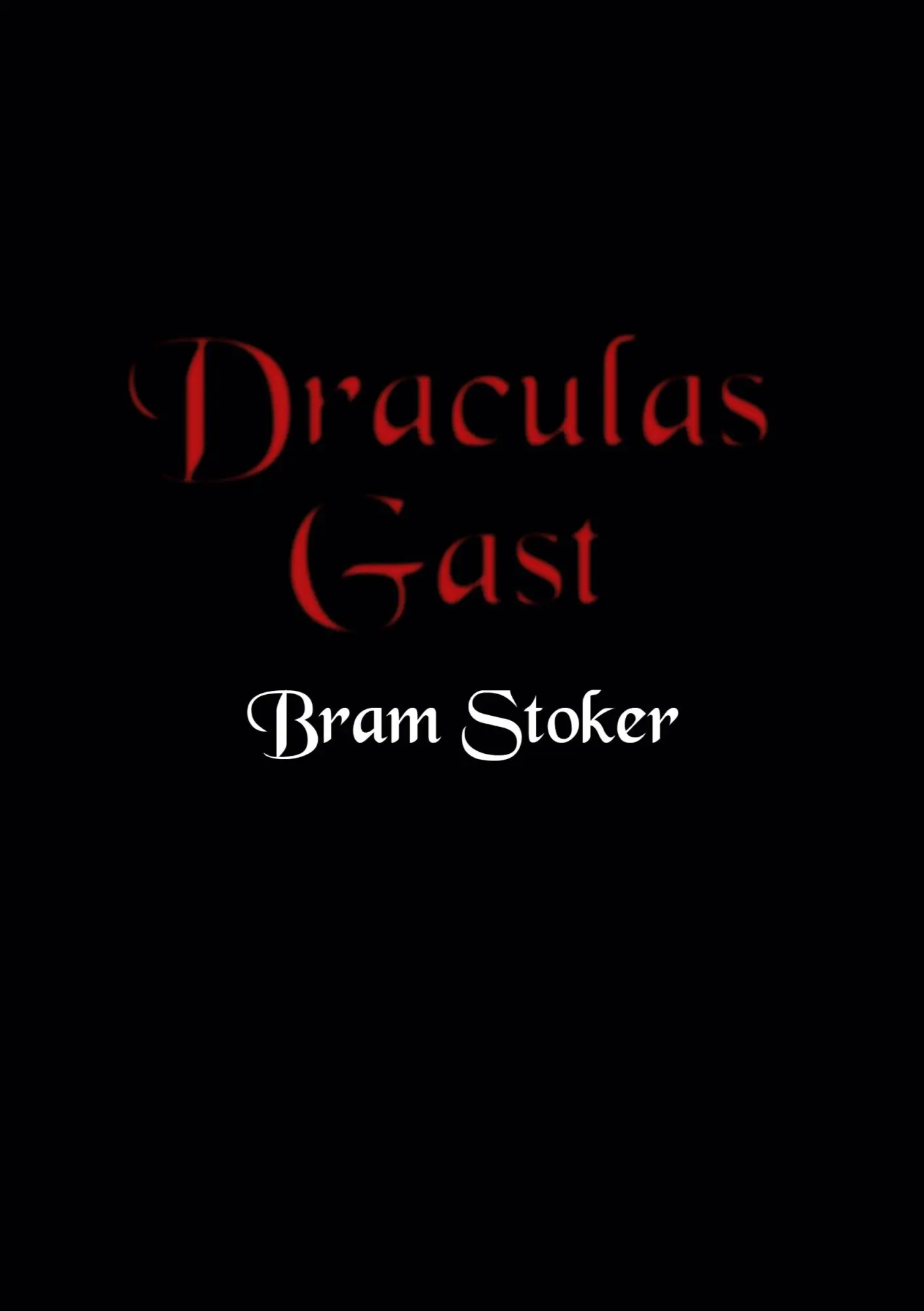 Cover: 9783958707238 | Draculas Gast | nexx classics - WELTLITERATUR NEU INSPIRIERT | Stoker