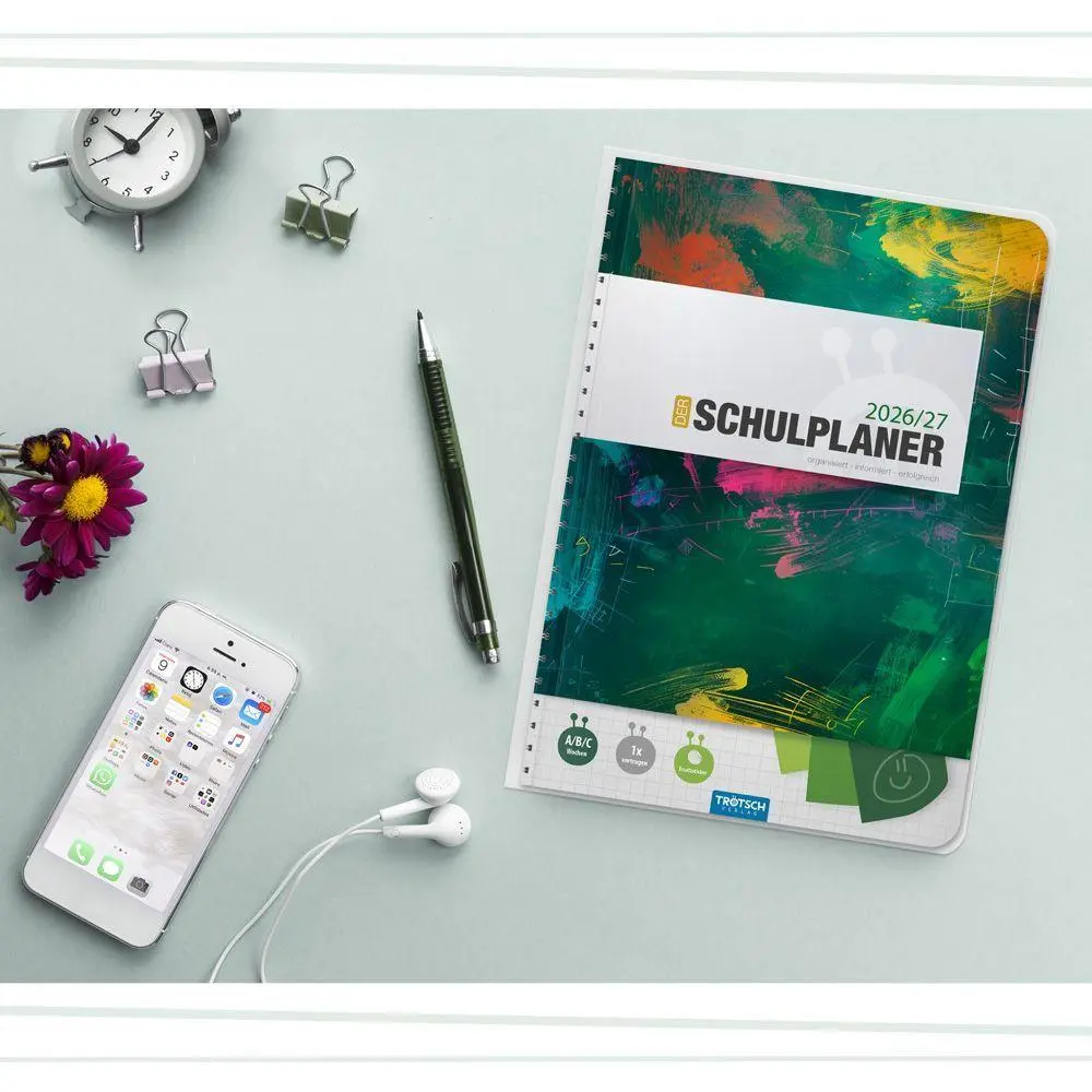 Bild: 9783988027238 | TRÖTSCH - Schulplaner Grün 26/27 | Trötsch Verlag GmbH &amp; Co. KG