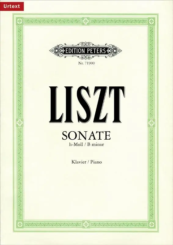 Cover: 9790577087238 | Sonata in B minor (NEW EDITION) | Urtext | Franz Liszt | Taschenbuch