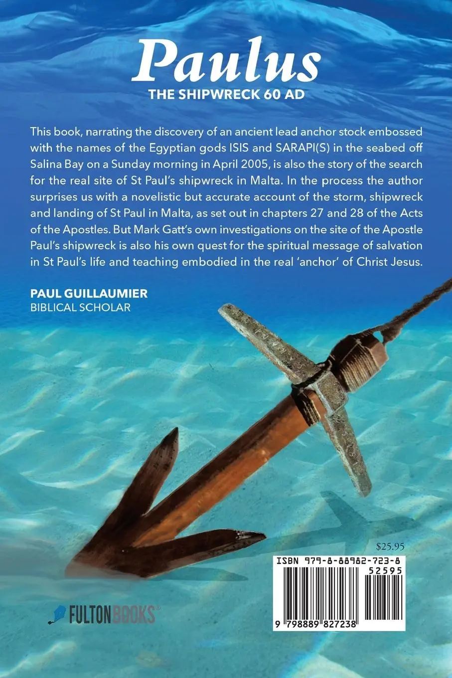 Rückseite: 9798889827238 | Paulus | The Shipwreck AD 60: Second Edition | Mark Gatt | Taschenbuch