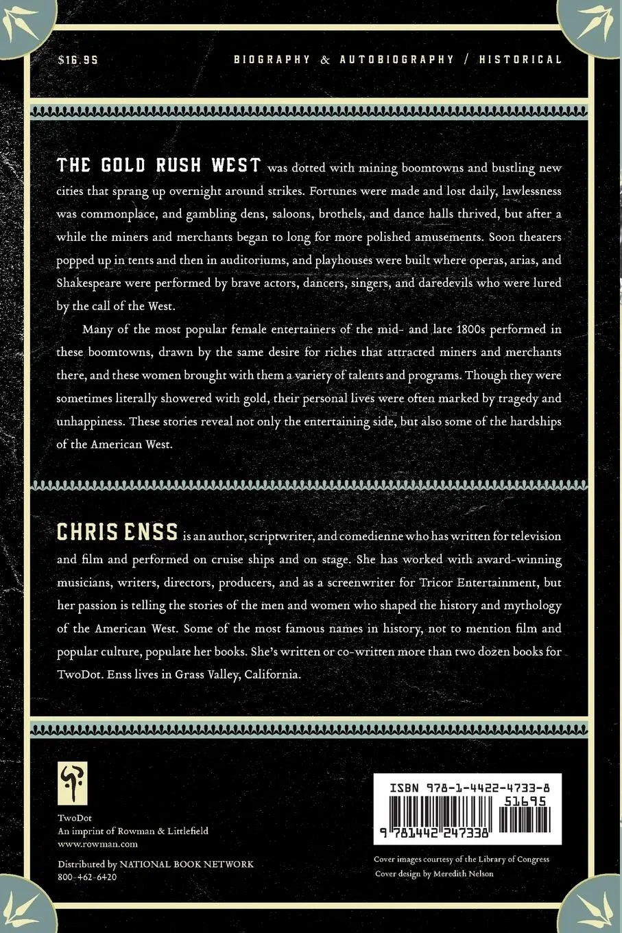 Rückseite: 9781442247338 | Entertaining Women | Actresses, Dancers, and Singers in the Old West