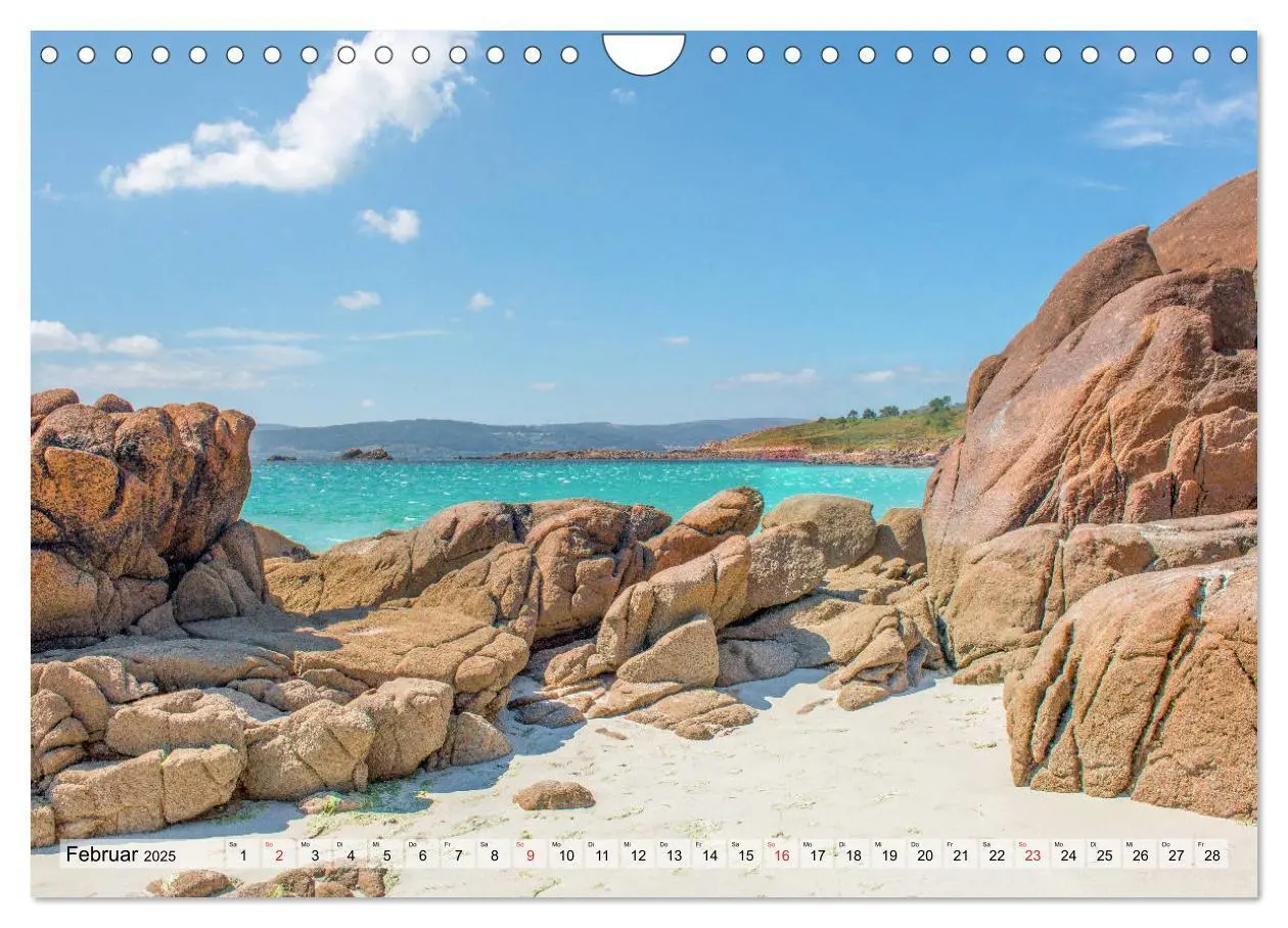 Bild: 9783435287338 | Nordspanien Galicien (Wandkalender 2025 DIN A4 quer), CALVENDO...