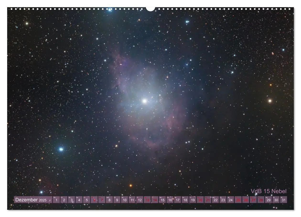 Bild: 9783457137338 | Deep Sky Kalender (Wandkalender 2025 DIN A2 quer), CALVENDO...