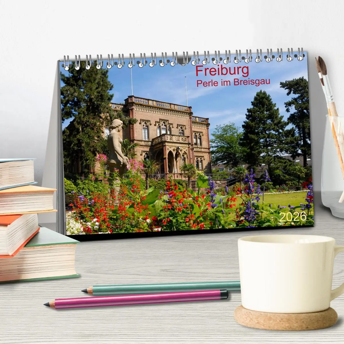Bild: 9783457757338 | Freiburg Perle im Breisgau (Tischkalender 2026 DIN A5 quer),...