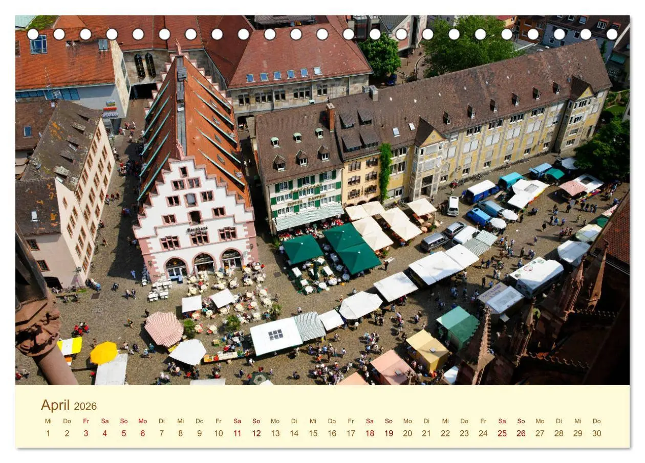 Bild: 9783457757338 | Freiburg Perle im Breisgau (Tischkalender 2026 DIN A5 quer),...