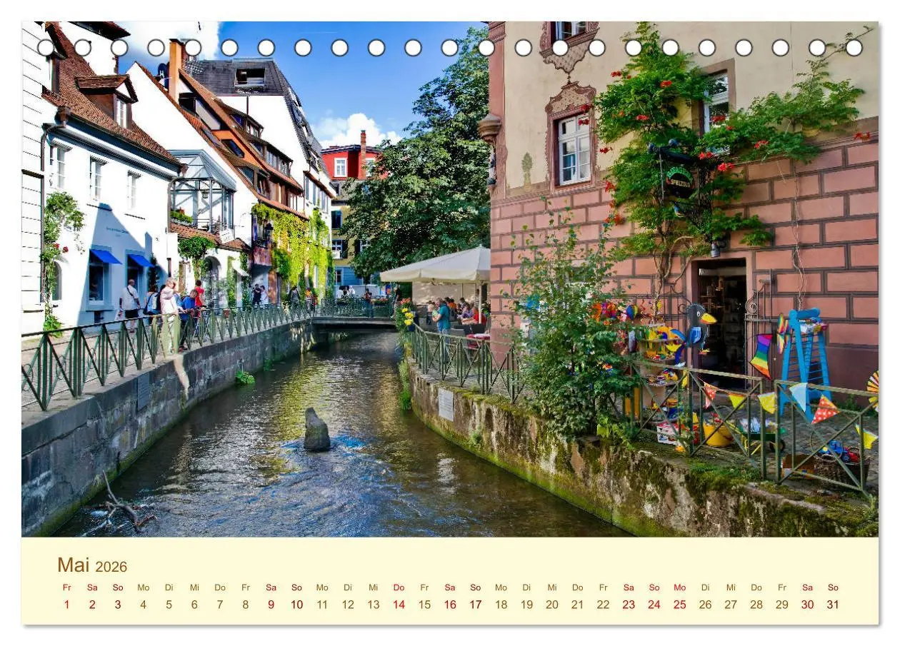 Bild: 9783457757338 | Freiburg Perle im Breisgau (Tischkalender 2026 DIN A5 quer),...