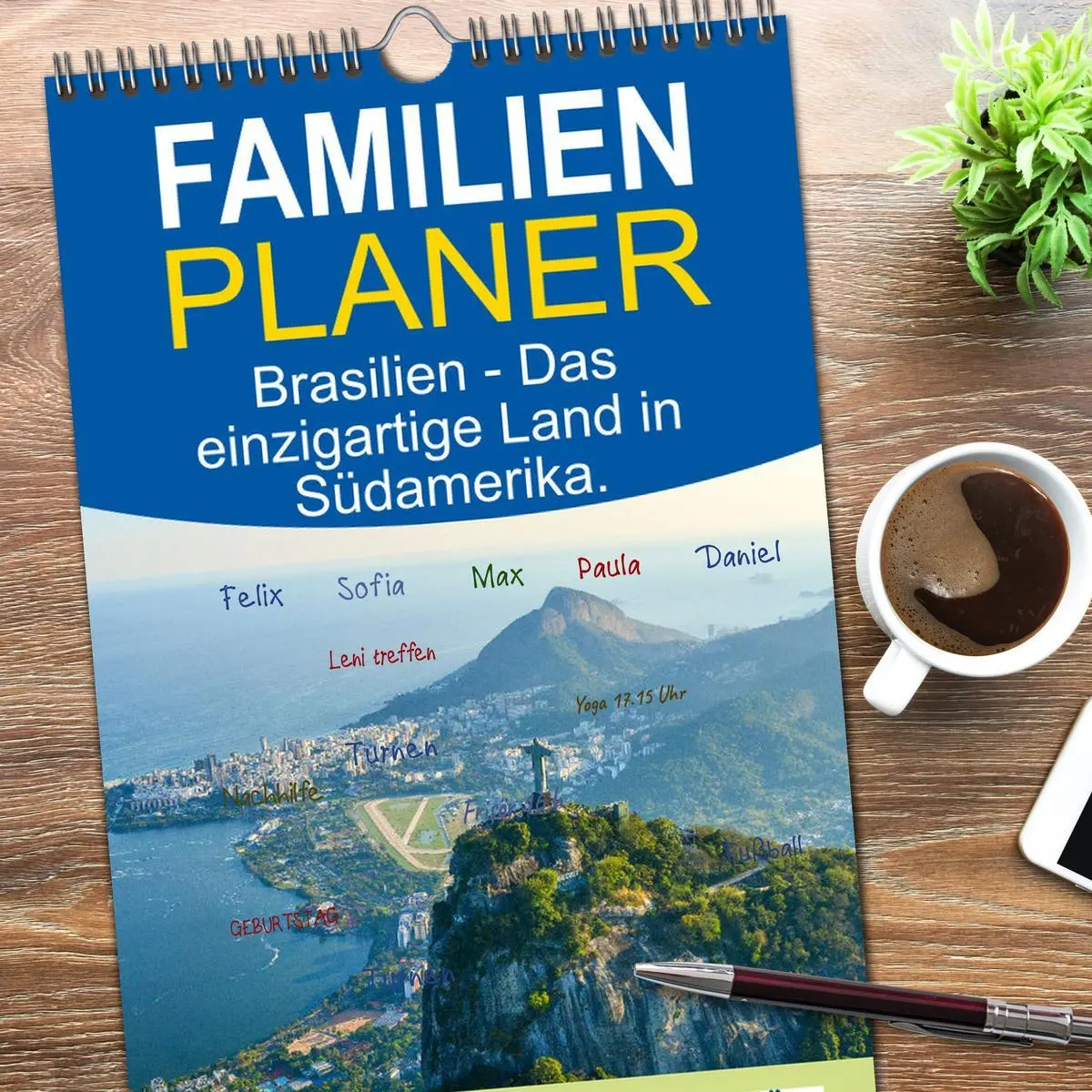 Bild: 9783516607338 | Familienplaner 2026 - Brasilien - Das einzigartige Land in...