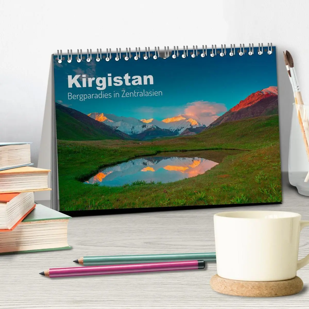 Bild: 9783569247338 | Kirgistan Bergparadies in Zentralasien (Tischkalender 2027 DIN A5...