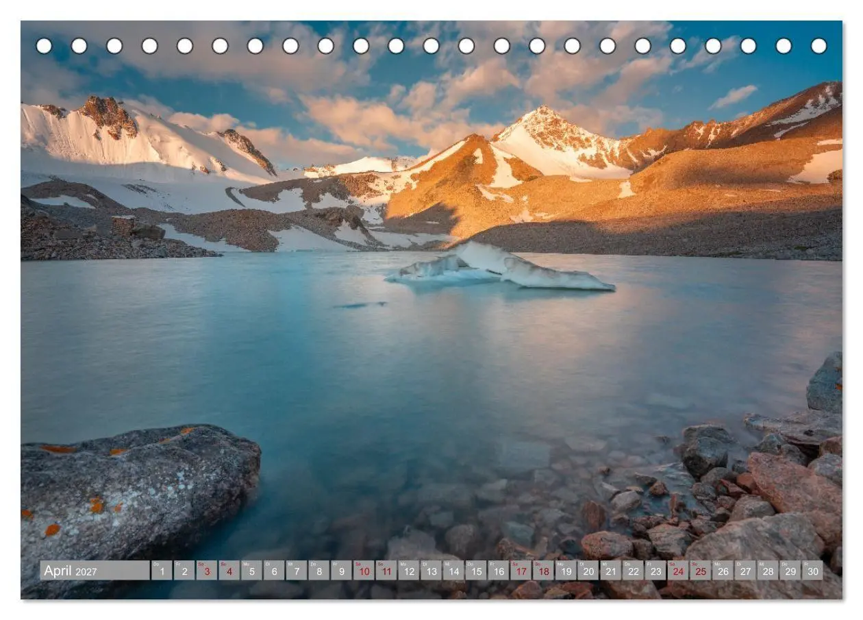 Bild: 9783569247338 | Kirgistan Bergparadies in Zentralasien (Tischkalender 2027 DIN A5...