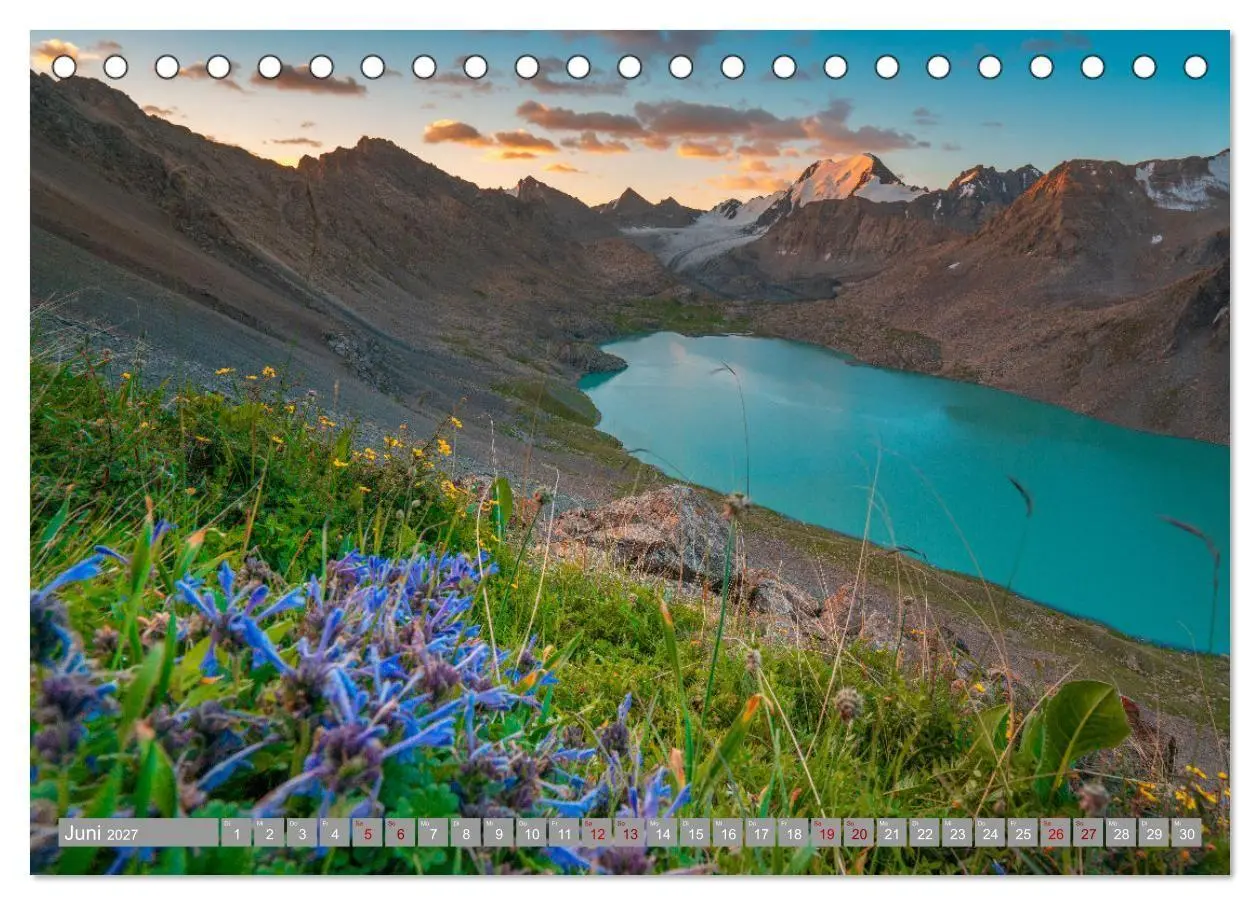 Bild: 9783569247338 | Kirgistan Bergparadies in Zentralasien (Tischkalender 2027 DIN A5...