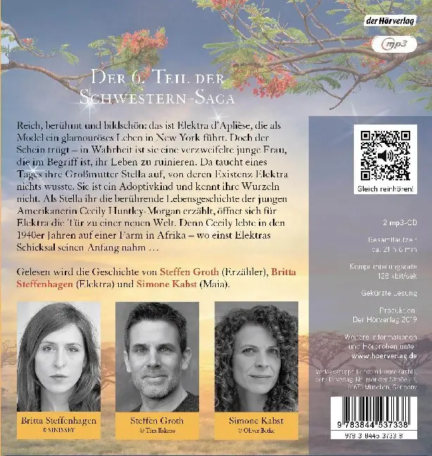Bild: 9783844537338 | Die Sonnenschwester, 2 Audio, | Lucinda Riley | Audio-CD | 2 CDs