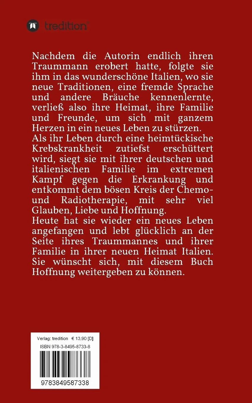 Rückseite: 9783849587338 | DESTINO BIZZARRO | Mein Traummann und ich im Kampf gegen den Krebs