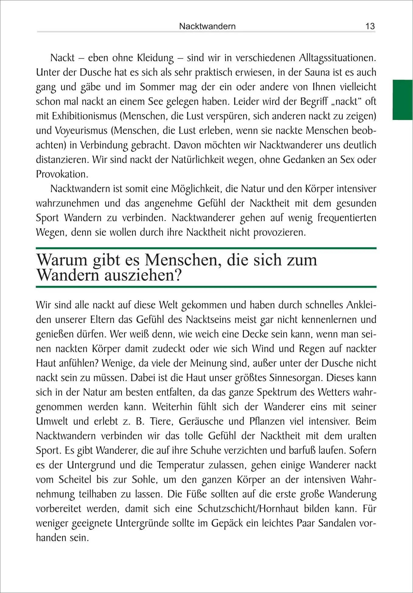 Bild: 9783866867338 | Nacktwandern | Nicole Wunram | Taschenbuch | Basiswissen für Draußen