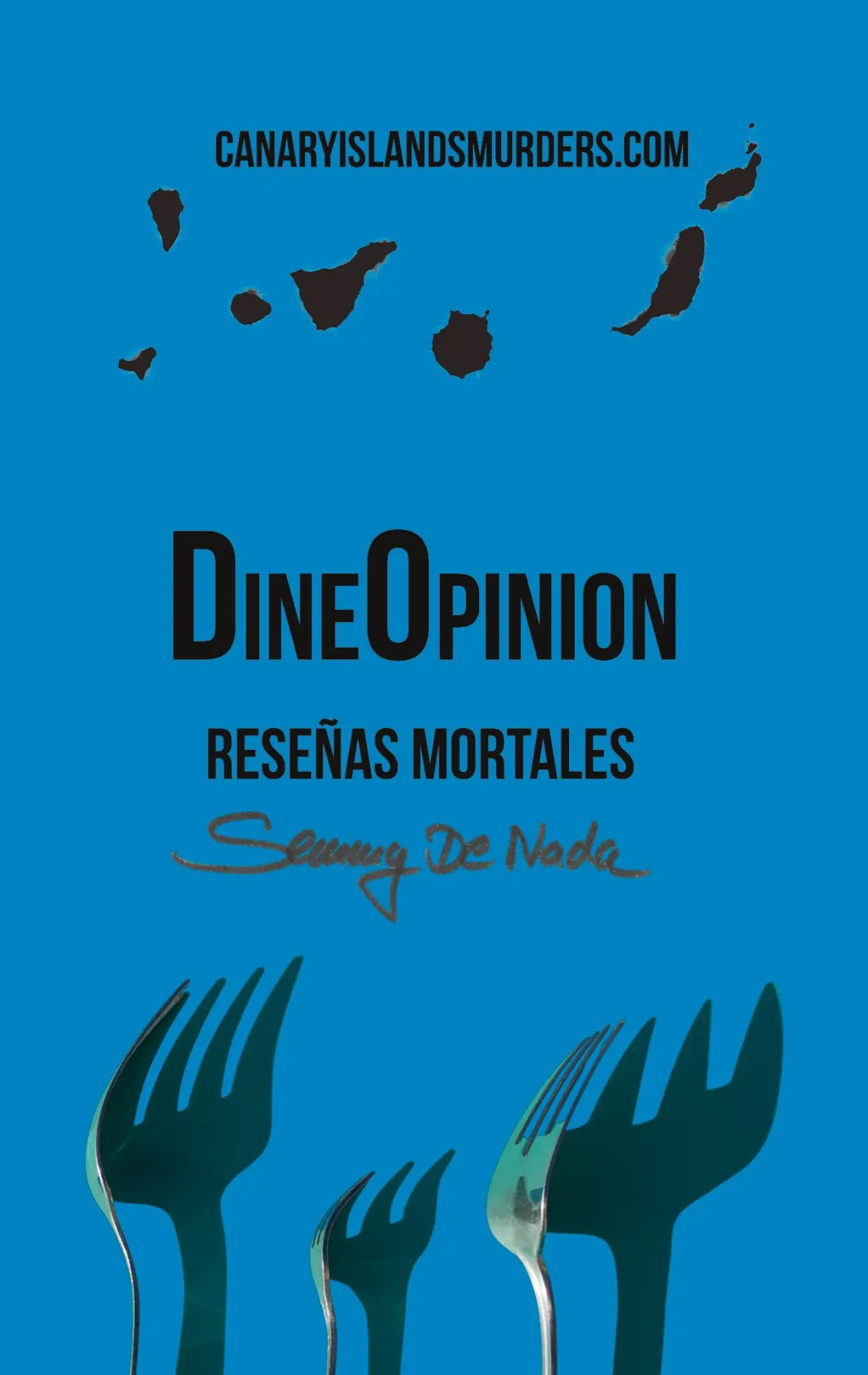 Cover: 9788411237338 | DineOpinion - Reseñas Mortales | CanaryIslandsMurders.com | Nada