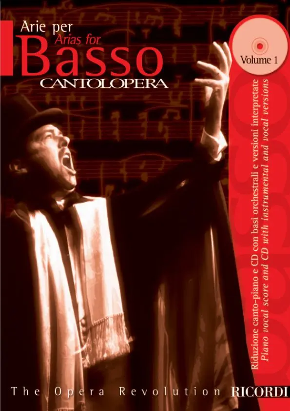 Cover: 9790041387338 | Cantolopera: Arie Per Basso Vol. 1 | Giacomo Puccini | Partitur + CD