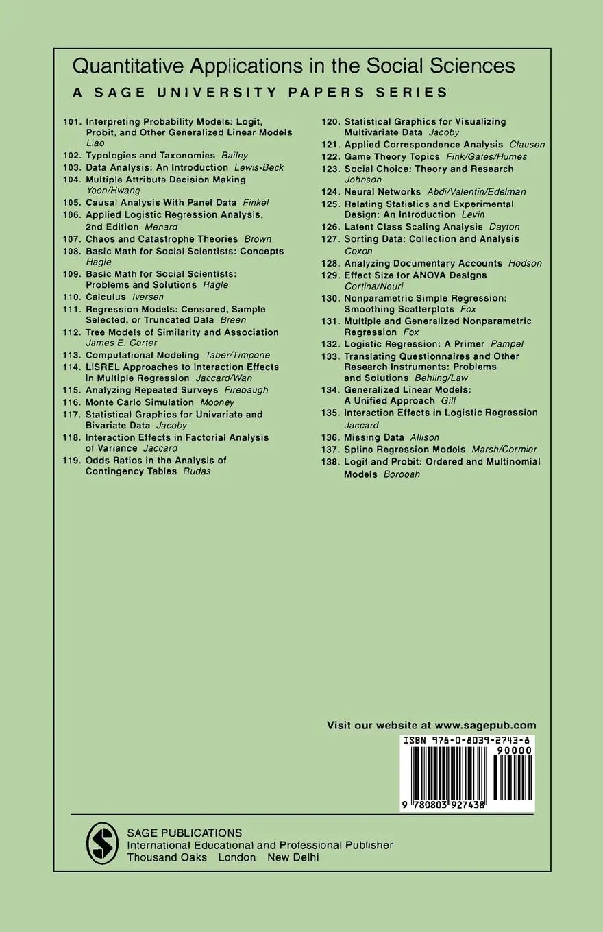 Rückseite: 9780803927438 | Survey Questions | Handcrafting the Standardized Questionnaire | Buch