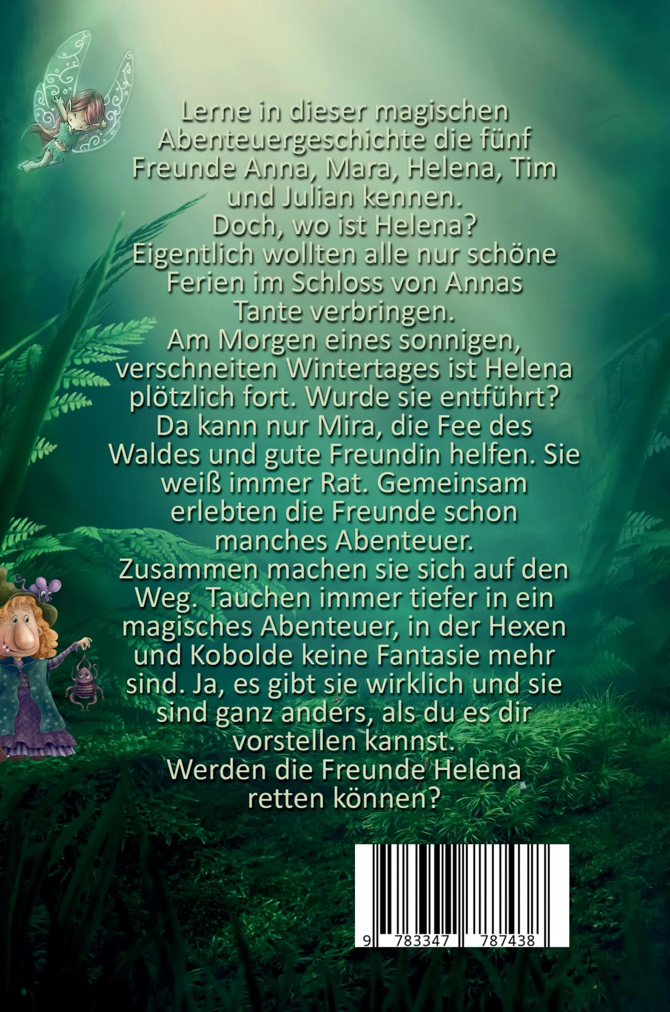 Rückseite: 9783347787438 | Der magische Wald und das Geheimnis der Hexe | Mara Linde | Buch