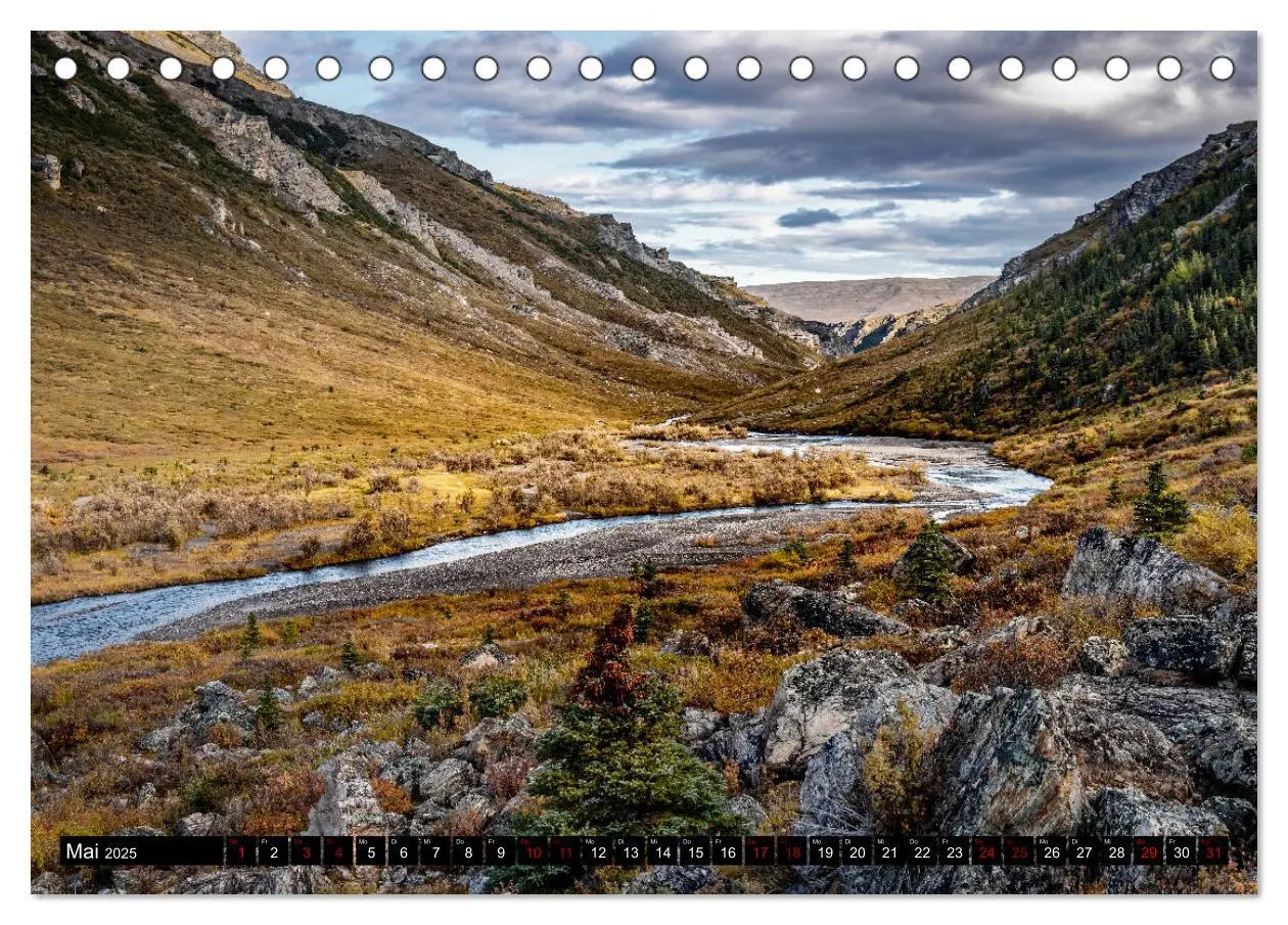 Bild: 9783435347438 | Alaska - Farben und Licht (Tischkalender 2025 DIN A5 quer),...