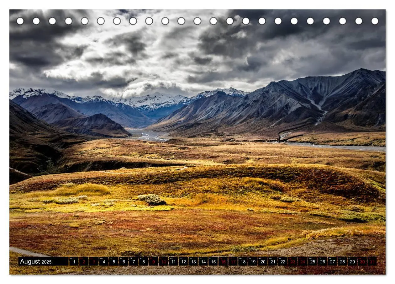 Bild: 9783435347438 | Alaska - Farben und Licht (Tischkalender 2025 DIN A5 quer),...