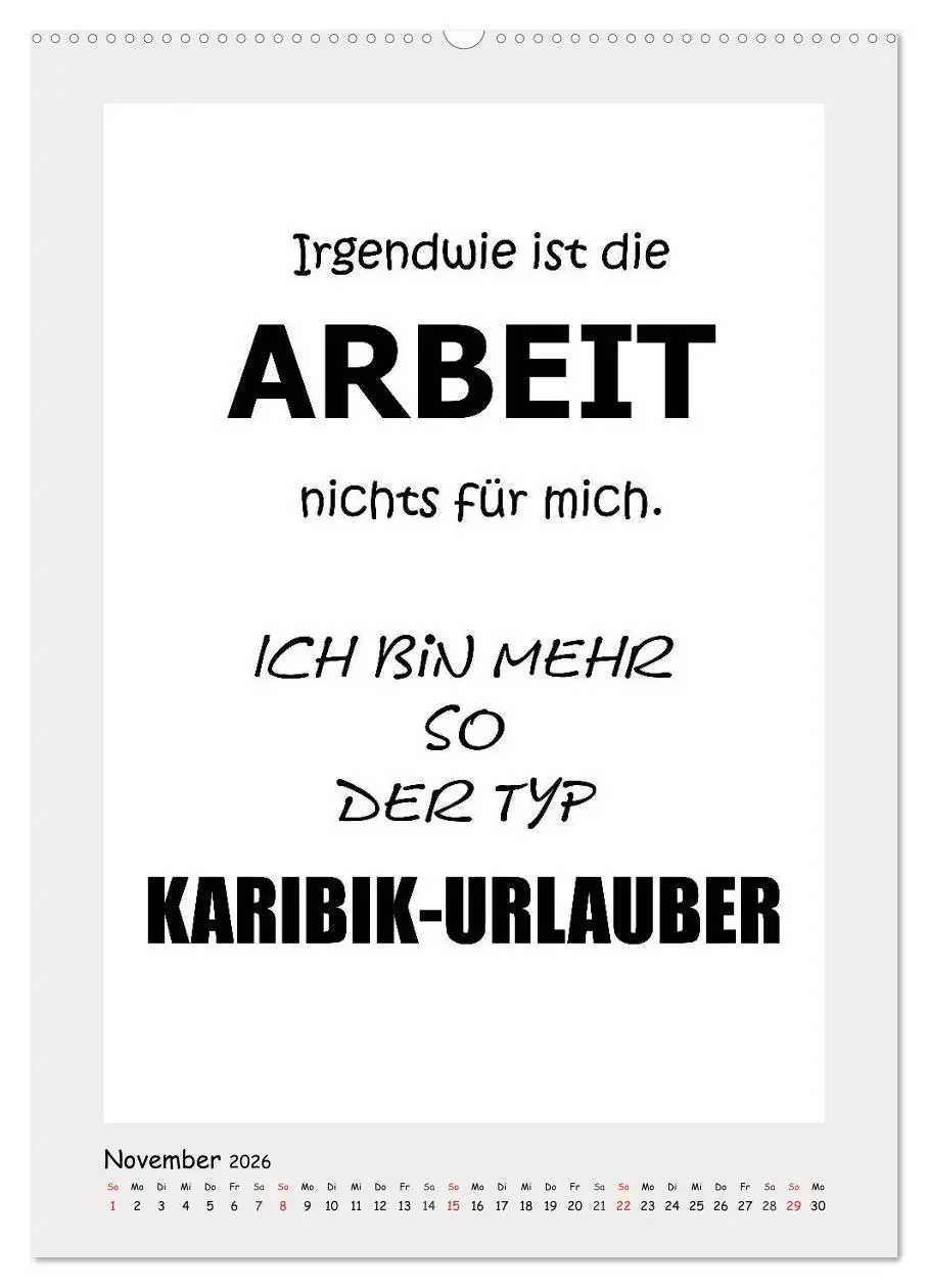 Bild: 9783516387438 | Sprüchekalender. Witziges fürs Büro (Wandkalender 2026 DIN A2...