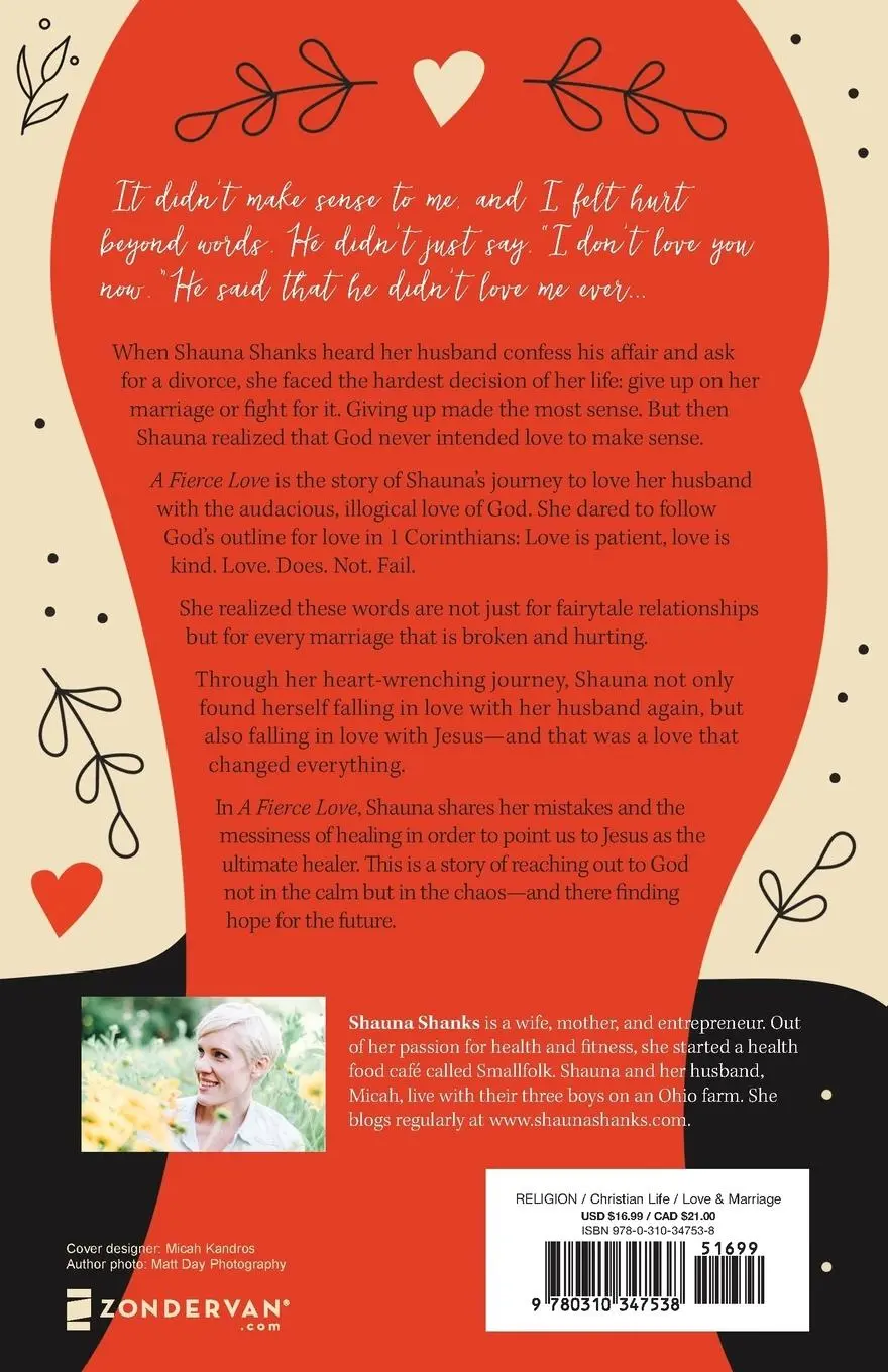 Rückseite: 9780310347538 | A Fierce Love | One Woman's Courageous Journey to Save Her Marriage