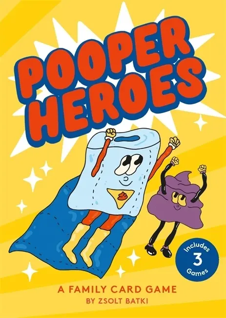 Cover: 9781913947538 | Pooper Heroes | A Family Card Game | Zsolt Batki | Spiel | 847484