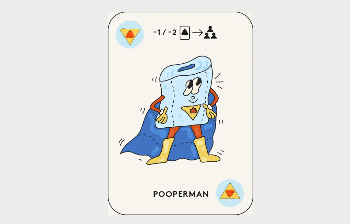 Bild: 9781913947538 | Pooper Heroes | A Family Card Game | Zsolt Batki | Spiel | 847484