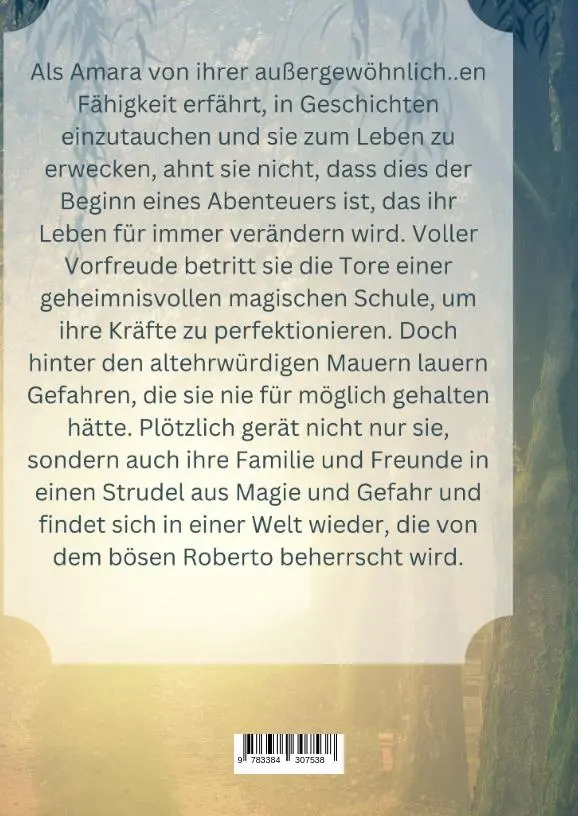 Rückseite: 9783384307538 | Amara's Gabe | Teresa Zwirner | Buch | HC gerader Rücken kaschiert